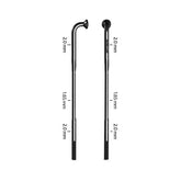 Zipp - D-Light J-Bend Black Spokes _ Unite - B1keparts.com